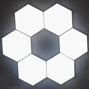 CE ROHS Certified 12W Hexagon PC material Ceiling Light Panel