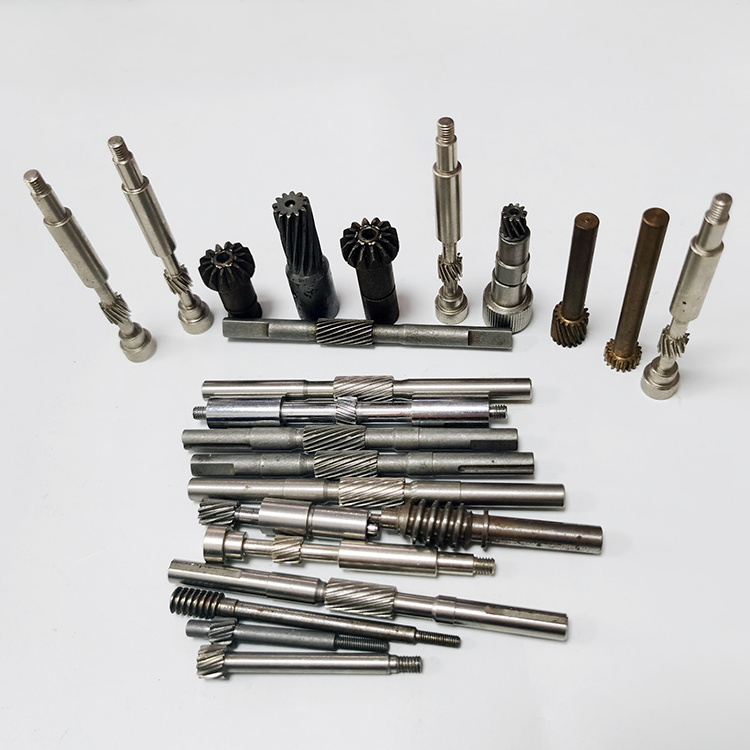 Quality Guaranteed Durable Nonstandard Steel Small Pinion Spur Worm Gear Shaft For Automotive industry