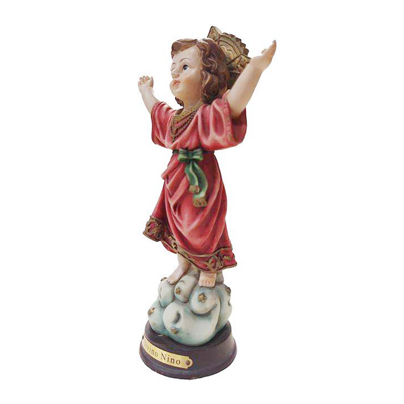 OEM Resin Religious Christian Gifts Divino Nino Jesus Statue Crafts Home Decoration Baby Jesus Catholic Religious Figurines