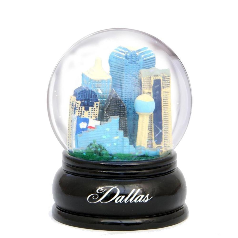 Luxury style view glass ball dubai snow globe