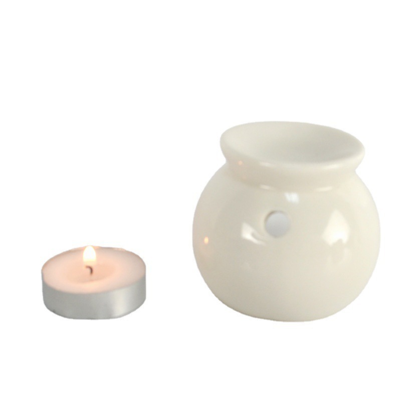 Wholesale wax burners modern tea light wax melt candle oil ceramic incense holder small burner