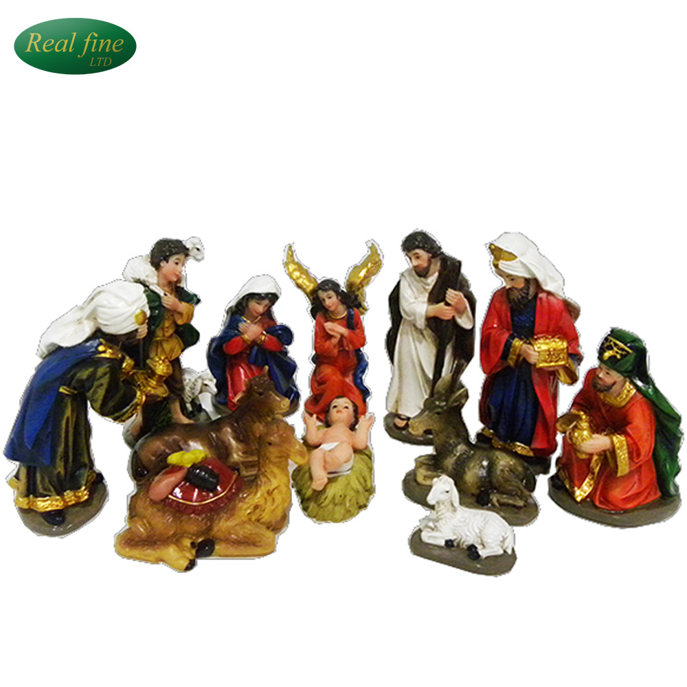 Resin Christian Religious Figurines Gifts Crafts Home Decor Custom Saint Anthony Catholic Religious Statues