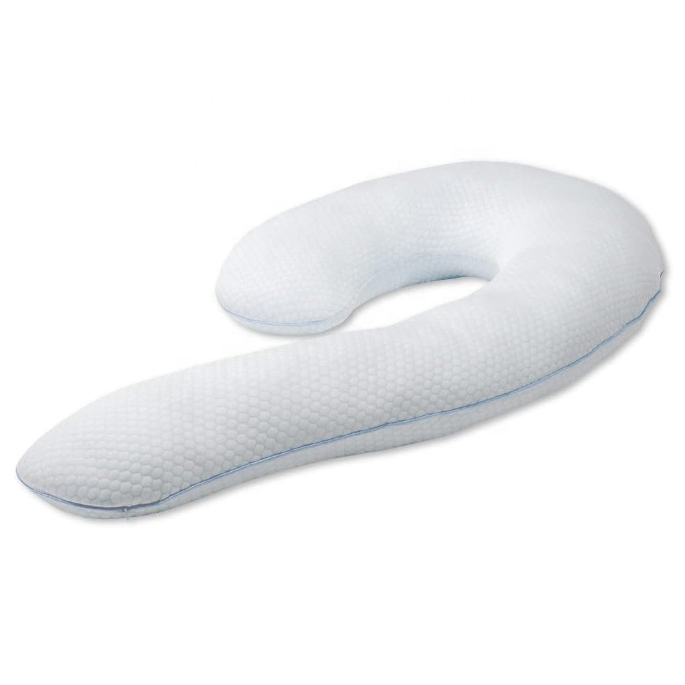 Contour Swan Body Pillow Cooling Pillowcase and Mesh Laundry Bag As Seen on TV