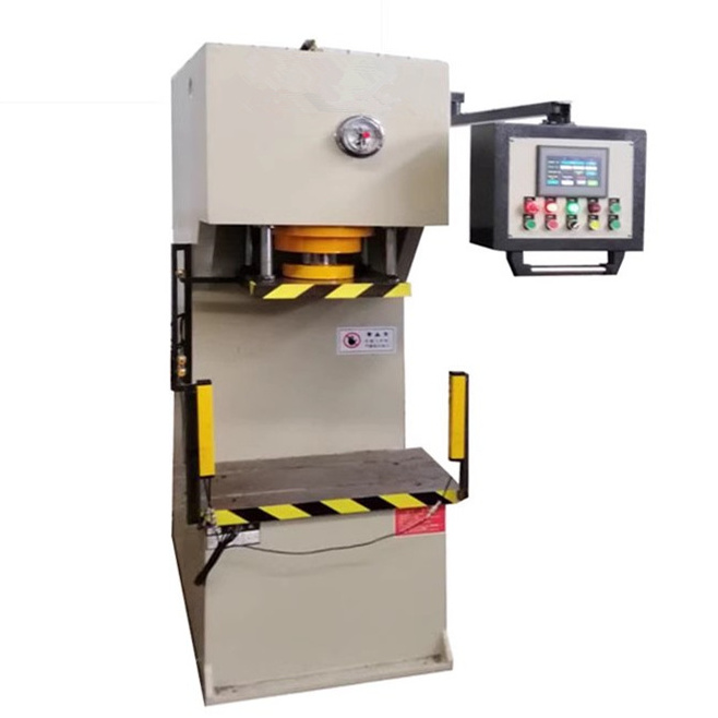 100 ton Composite Molding C frame hydraulic press  single column straightening and cutting machine hydraulic press