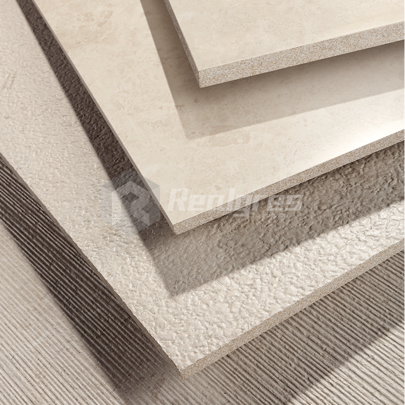 Realgres Non-slip 600*600mm Porcelain Floor Wall Tiles Light Beige Swimming Pool Edge Porcelain Tiles