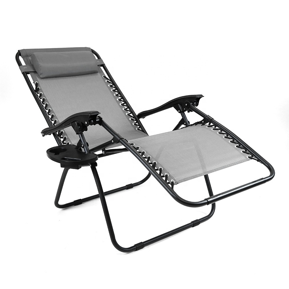 Niceway summer best sale lightweight zero gravity chair with cup holder multipurpose metal fishing chair carp beach chair