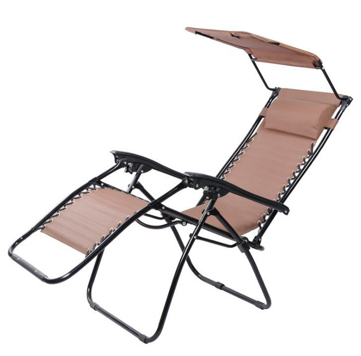 Fashion modern high quality lightweight zero gravity folding beach lounge chair