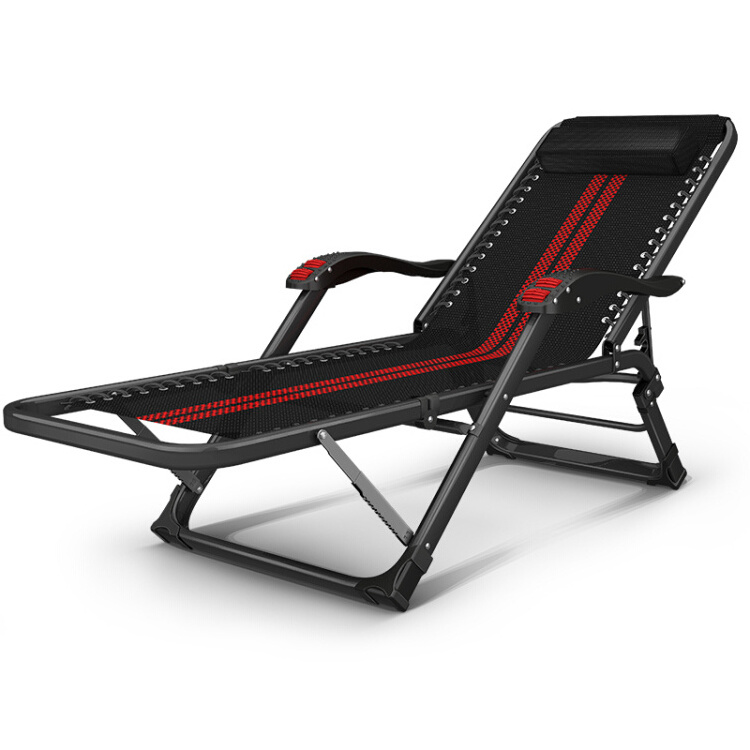 Fashion modern high quality lightweight zero gravity folding beach lounge chair