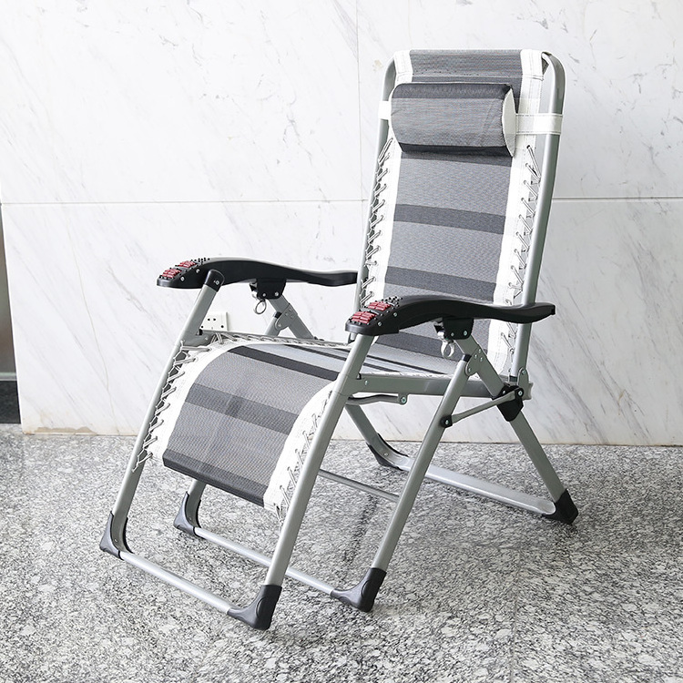 Outdoor leisure folding camping chair recliner sun lounger