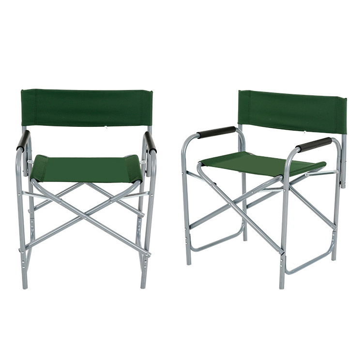 Wholesale Luxury Leisure Folding Chair Outdoor Portable Rest Cheap Camping Chair Tall Folding Directors Chair