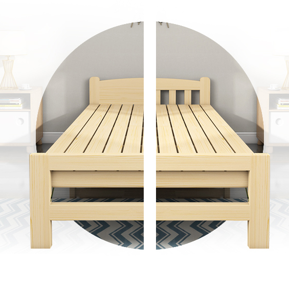 wholesale single collapsible furniture wooden folding bed