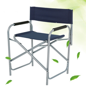 Wholesale Luxury Leisure Folding Chair Outdoor Portable Rest Cheap Camping Chair Tall Folding Directors Chair