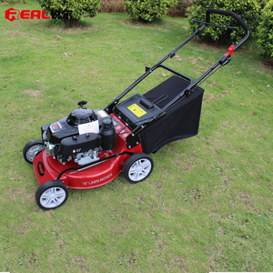 4 stroke Wheeled Lawn Trimmer 18 Inch Lawn Mower With Steel Deck or Aluminum Chassis