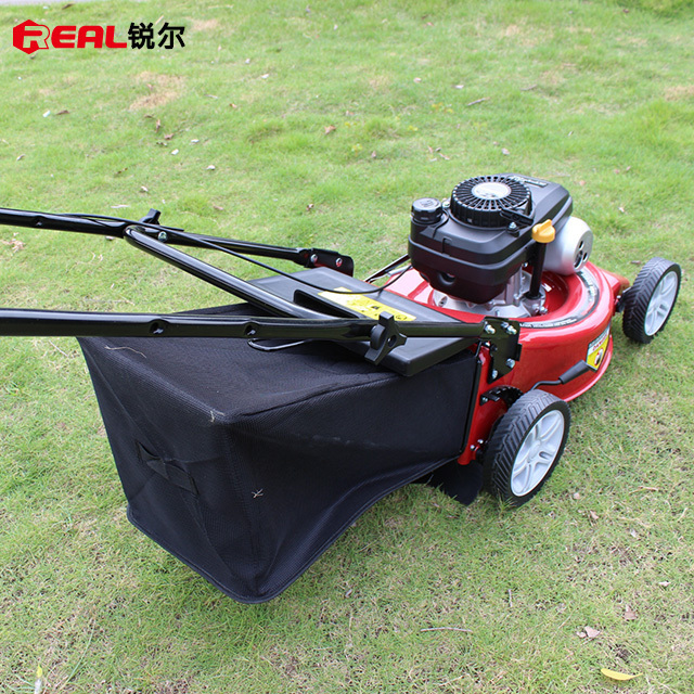 4 stroke Wheeled Lawn Trimmer 18 Inch Lawn Mower With Steel Deck or Aluminum Chassis