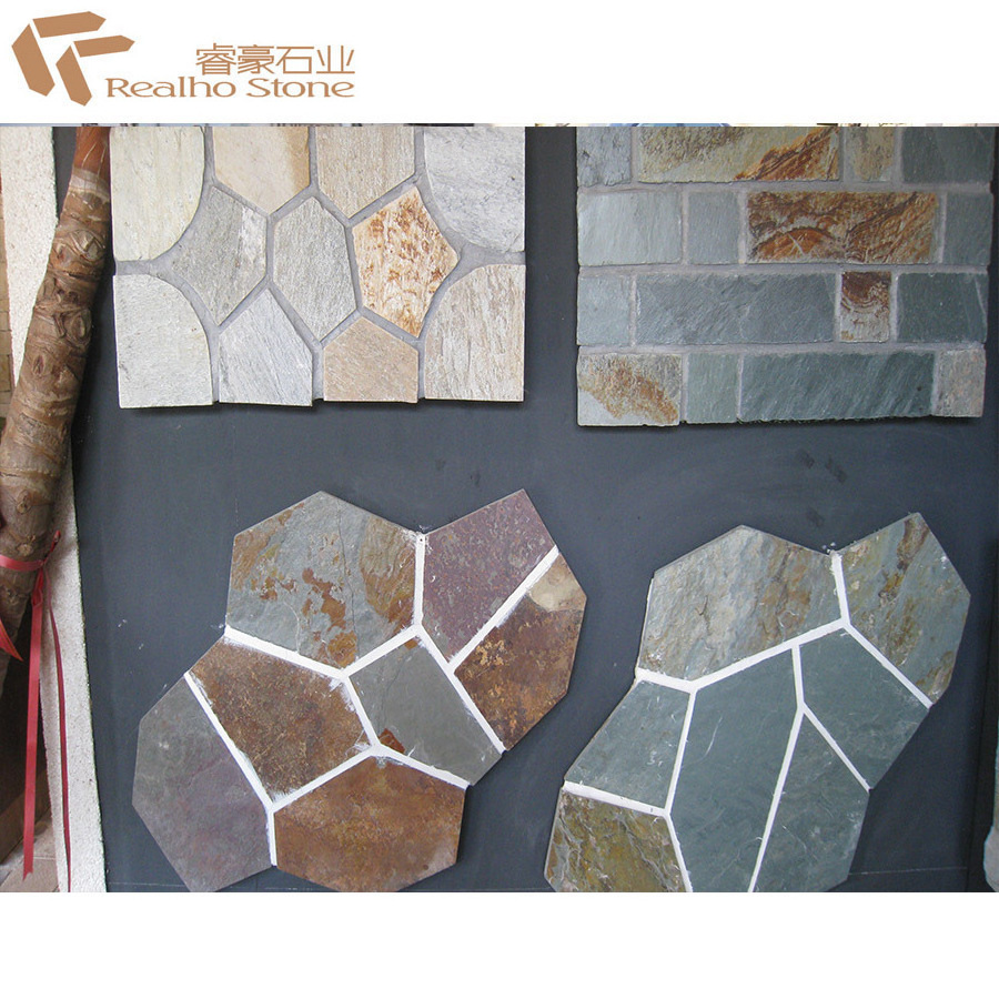 Multicolor Natural Wall Panel Slate Tile For Sale