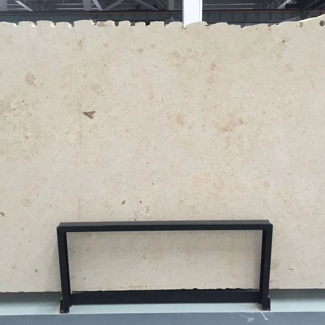 Beige limestone