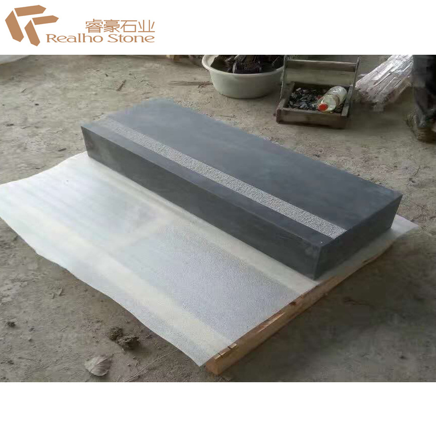 Chinese Honed Blue Limestone Step With Good Price