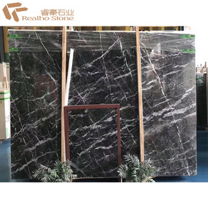 China Factory Cheap Cloudy Grey Marble Tiles On Sale