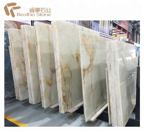 Snow White Onyx Stone Slab Price Per Gram