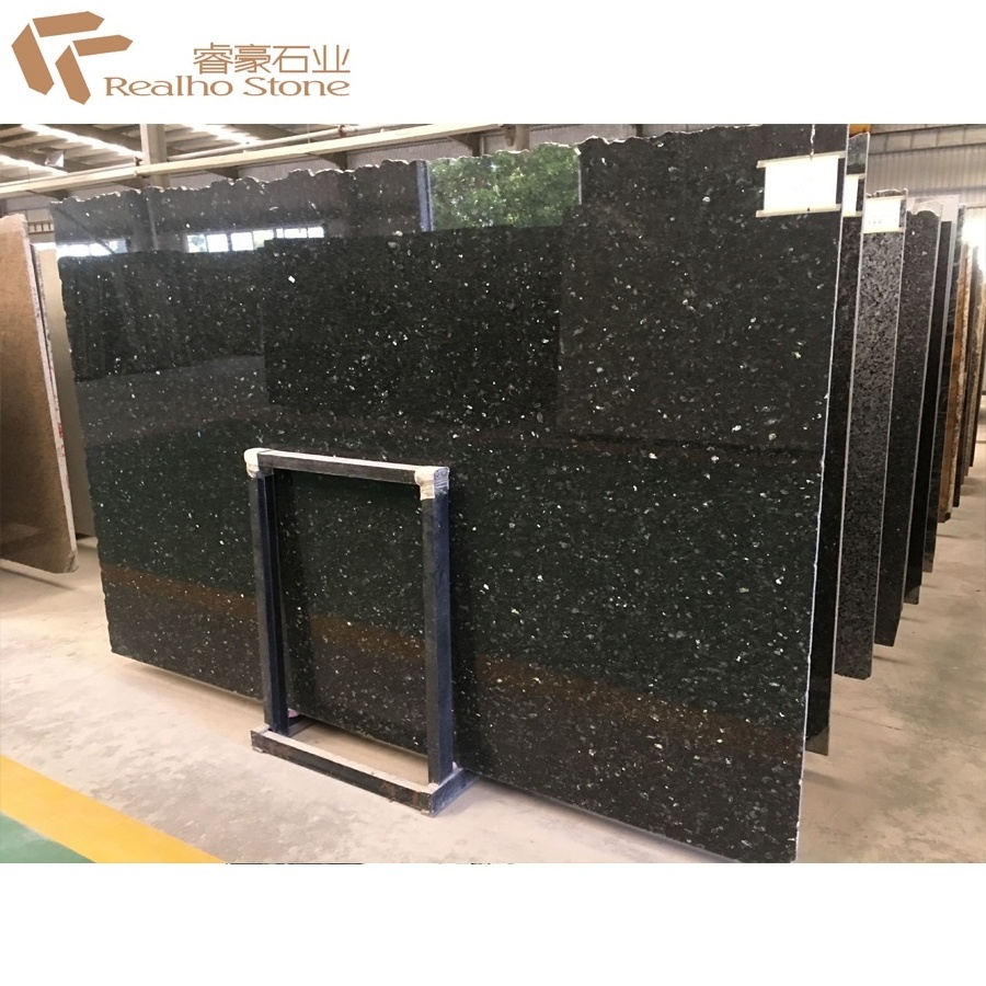 The Norway Emerald Pearl Green Granite For Counter Top And Floor Wall Covering