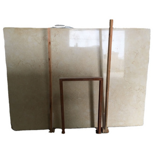 Natural beige marble new collection crema marfil marble for indoor wall cladding and flooring