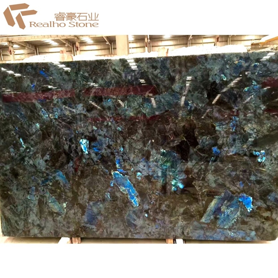 Labradorite Lemurian Blue Granite for Kitchen Countertops