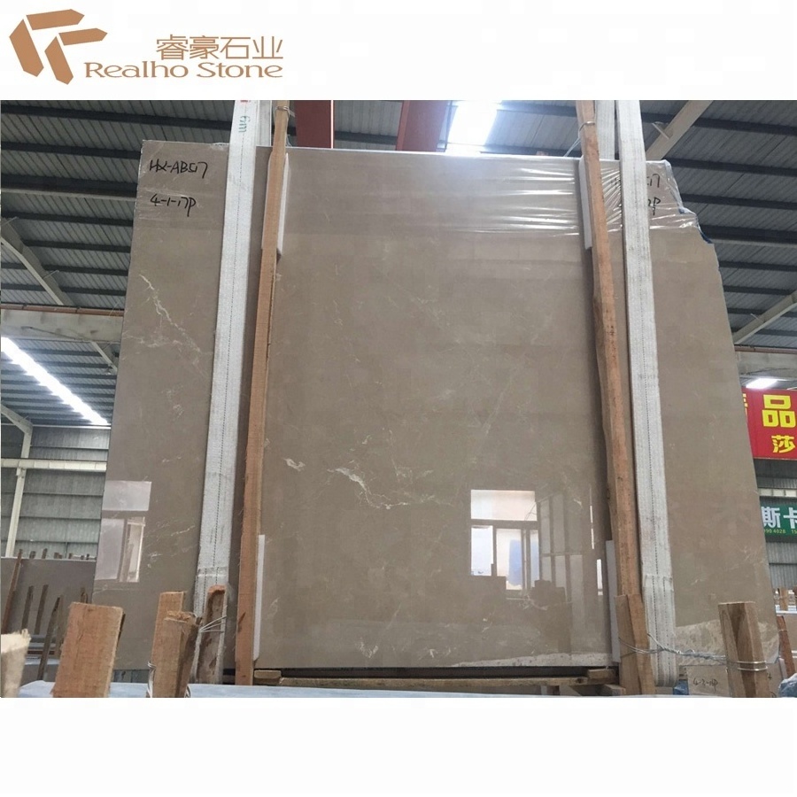 Polished Turkish Beige Marble Thunder Beige/Burdur Beige Marble