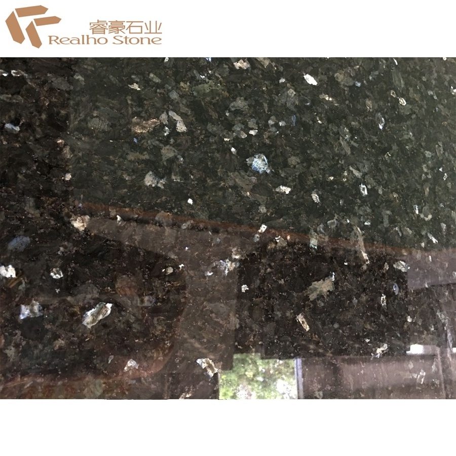 The Norway Emerald Pearl Green Granite For Counter Top And Floor Wall Covering