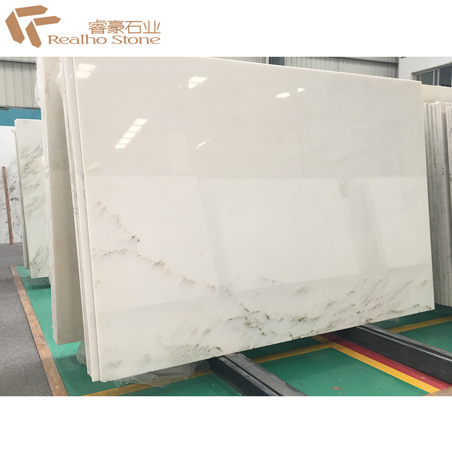 Hot Sale China Alabaster White Marble Slab For Project