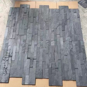 Hot Sale Grey Slate Culture Stone Natural Slate Wall Cladding For Exterior Wall