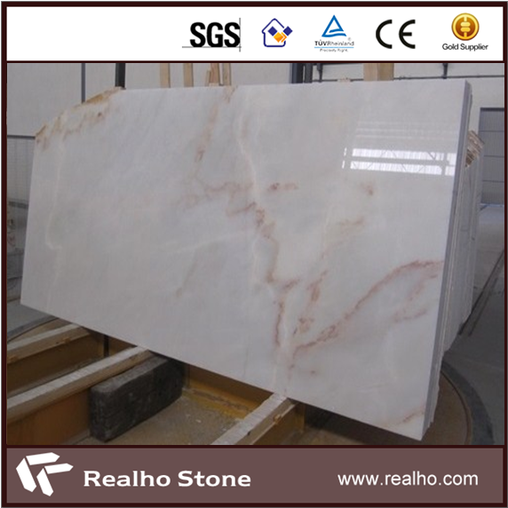 Polished Estremoz Rosa Aurora Marble Tiles Slabs