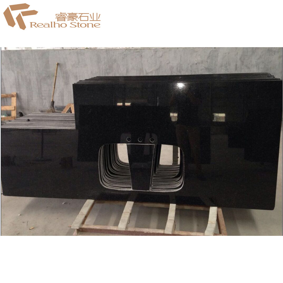 Black pearl granite countertop kitchen island tops