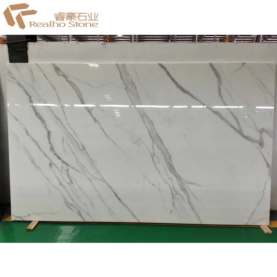 Cheap White Faux Marble Slab For Decoration