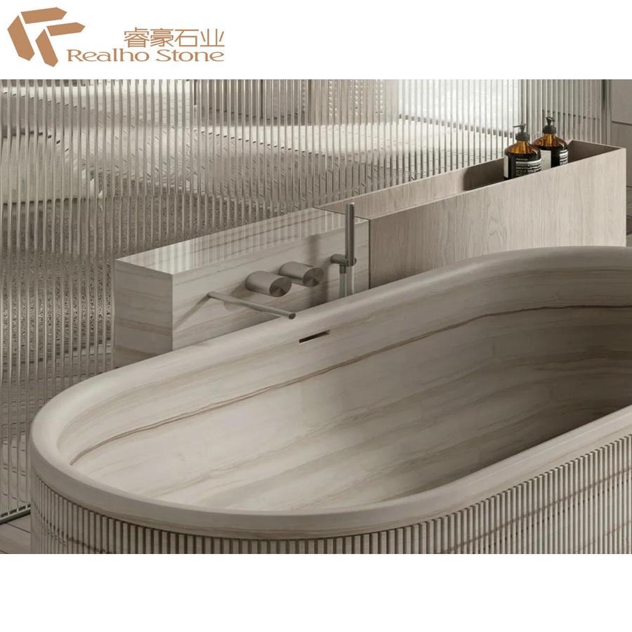 China Factory Cheap Grey Wood Grain Marble Tile For Sale