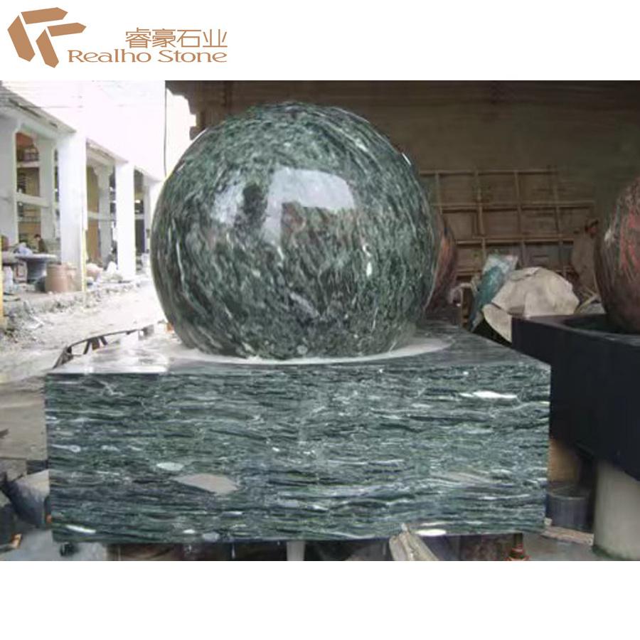 Stone Fengshui Sphere Floating Ball Fountain For Sales