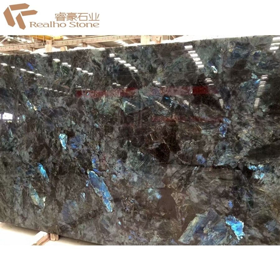 Labradorite Lemurian Blue Granite for Kitchen Countertops