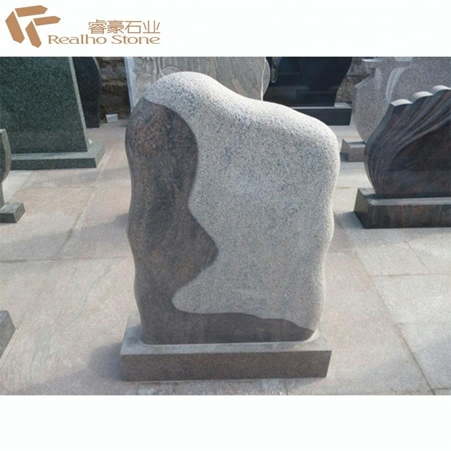 China Cheap White Marble Sculpture Angel Carved Monument Headstone Tombstone for Sale