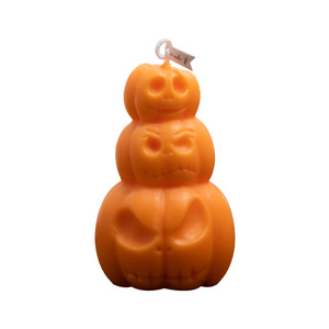 New Household Halloween Pumpkin Scented Wax Candles Wholesale Soybean Wax Creative Home Decoration Candle Gift For Handmade Gift