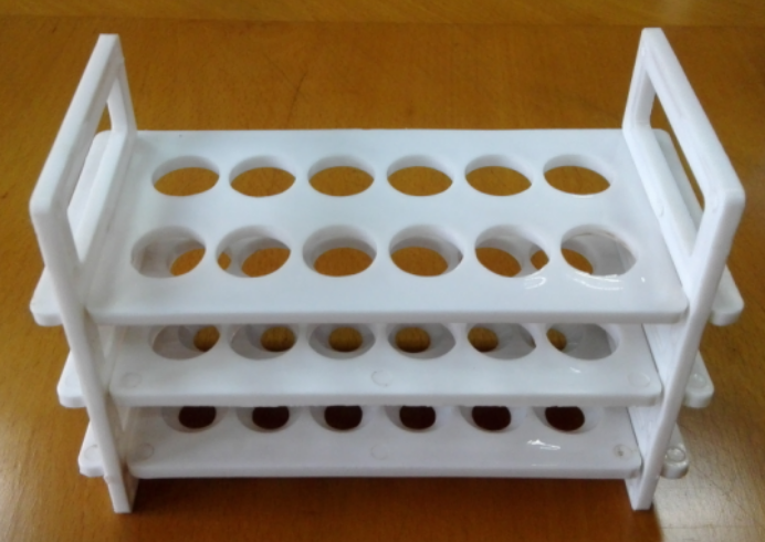 HML030B Laboratory Foldable Plastic test tube rack