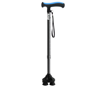 Safe Comfortable Non-Slip Elderly Crutch Chair Walking Stick Medical Walking Stick For Elderly Blind Walking Stick