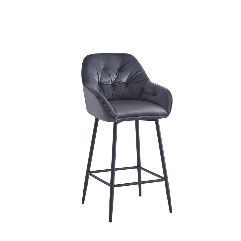 Adjustable Seat Height Casino Chair Beautiful PU Leather Casino Chair Best Selling Bar Chairs