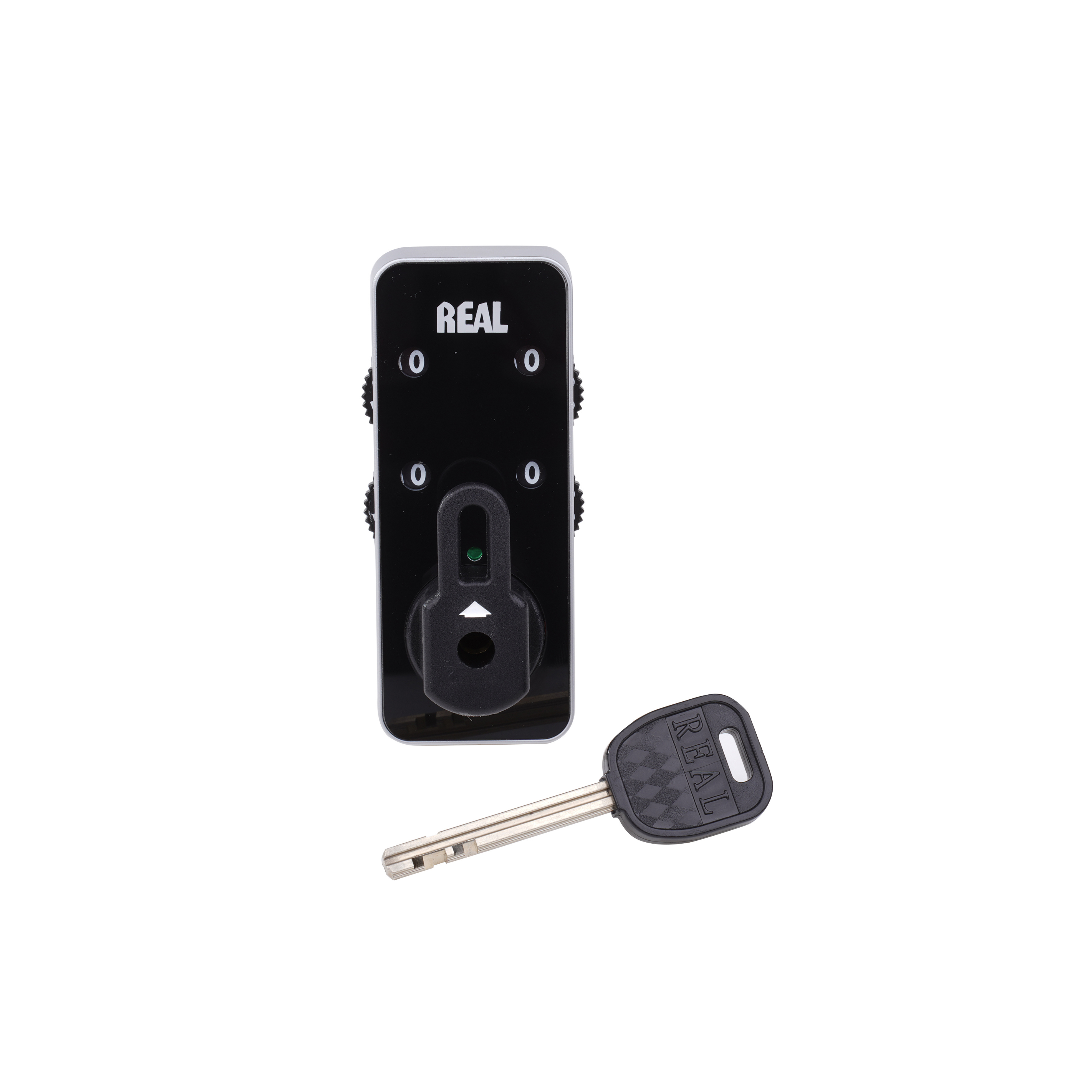 REAL RL-9046-B Black Password Lock Keyless Combination Lock for Public Locker/Personal Locker security