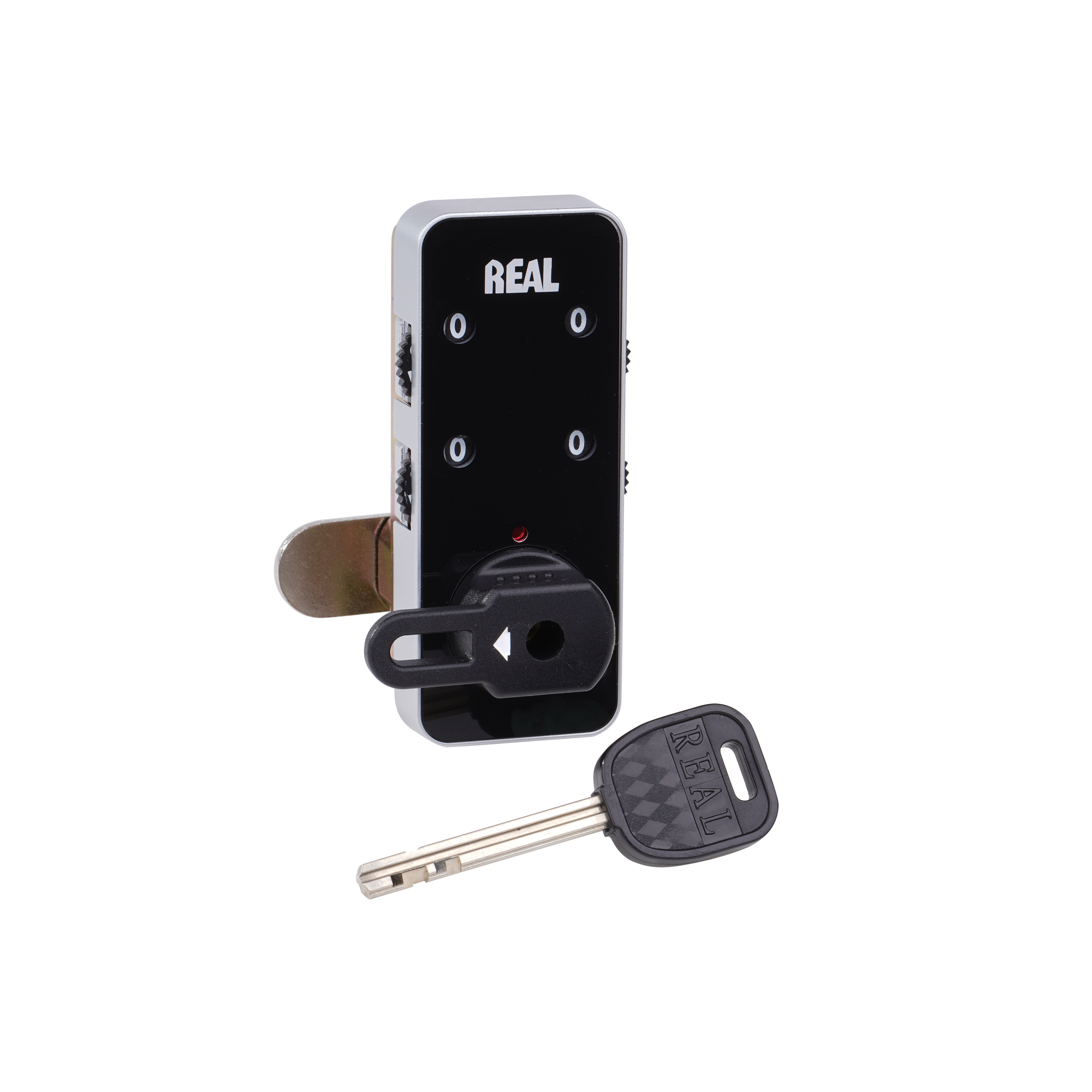 REAL RL-9046-B Black Password Lock Keyless Combination Lock for Public Locker/Personal Locker security