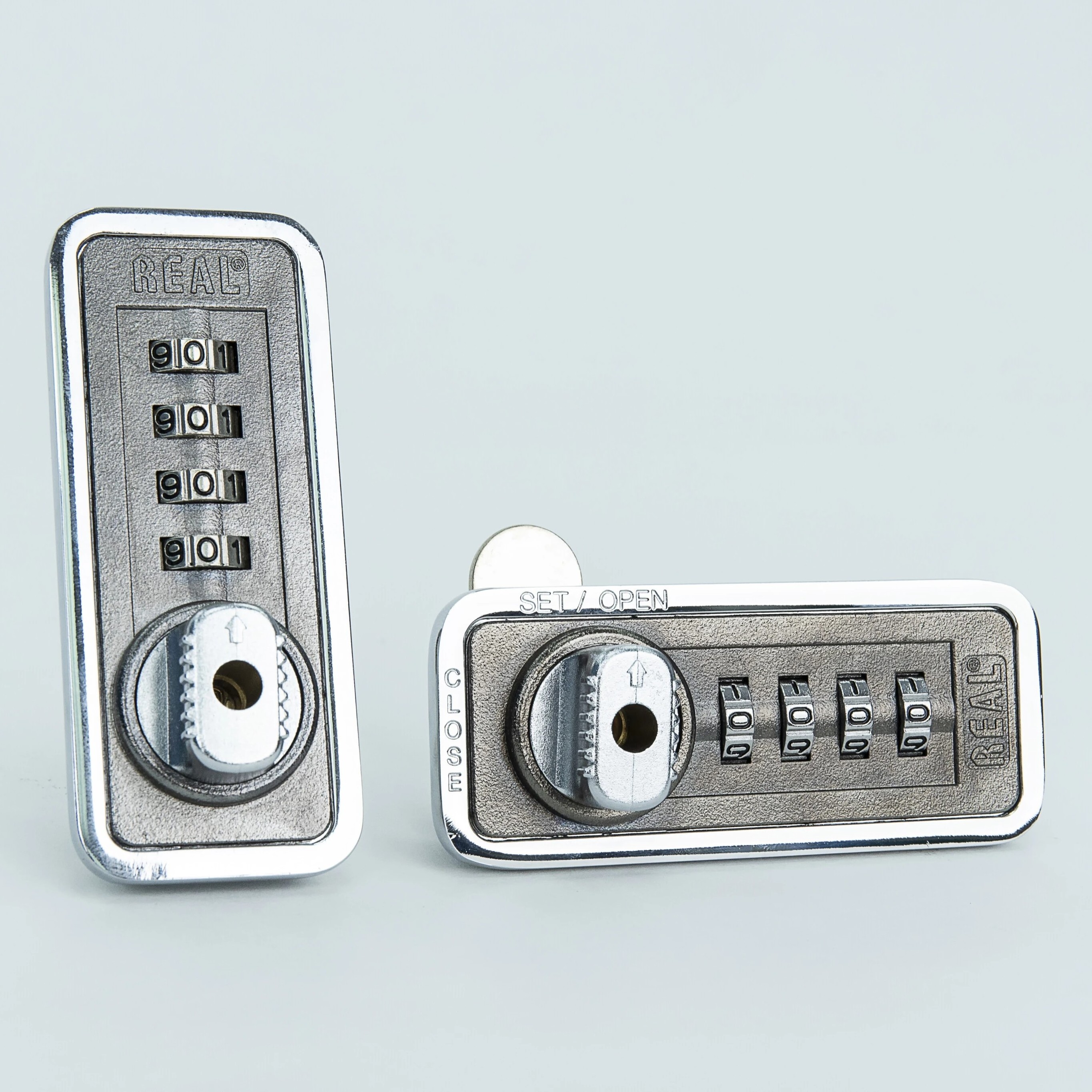 REAL RL-9041 High Quality 4 Digits Combination Lock for Office and Gym, Cabinet Combination Lock, Locker Combination Lock