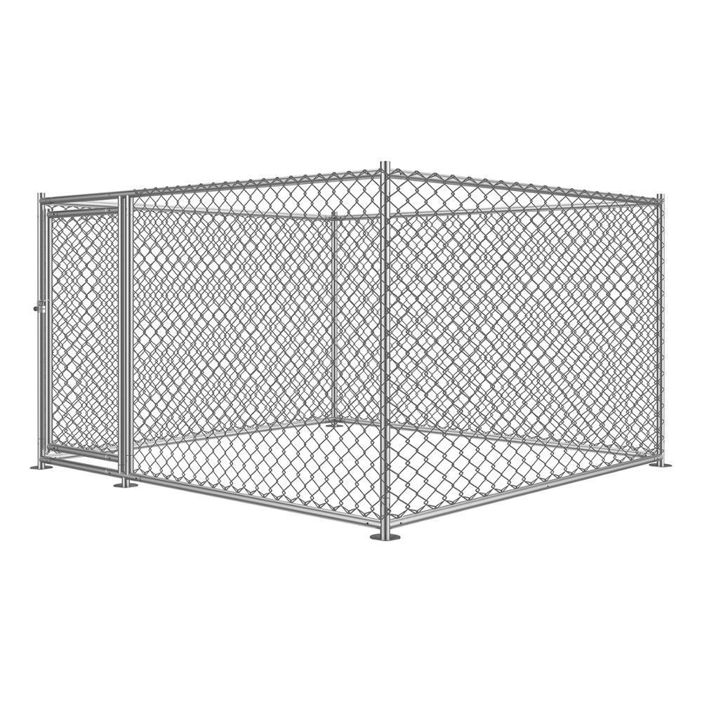 From BSCI Audited Factory Hot Sale Outdoor Dog Cage Chain Link Dog Kennel Dog Run