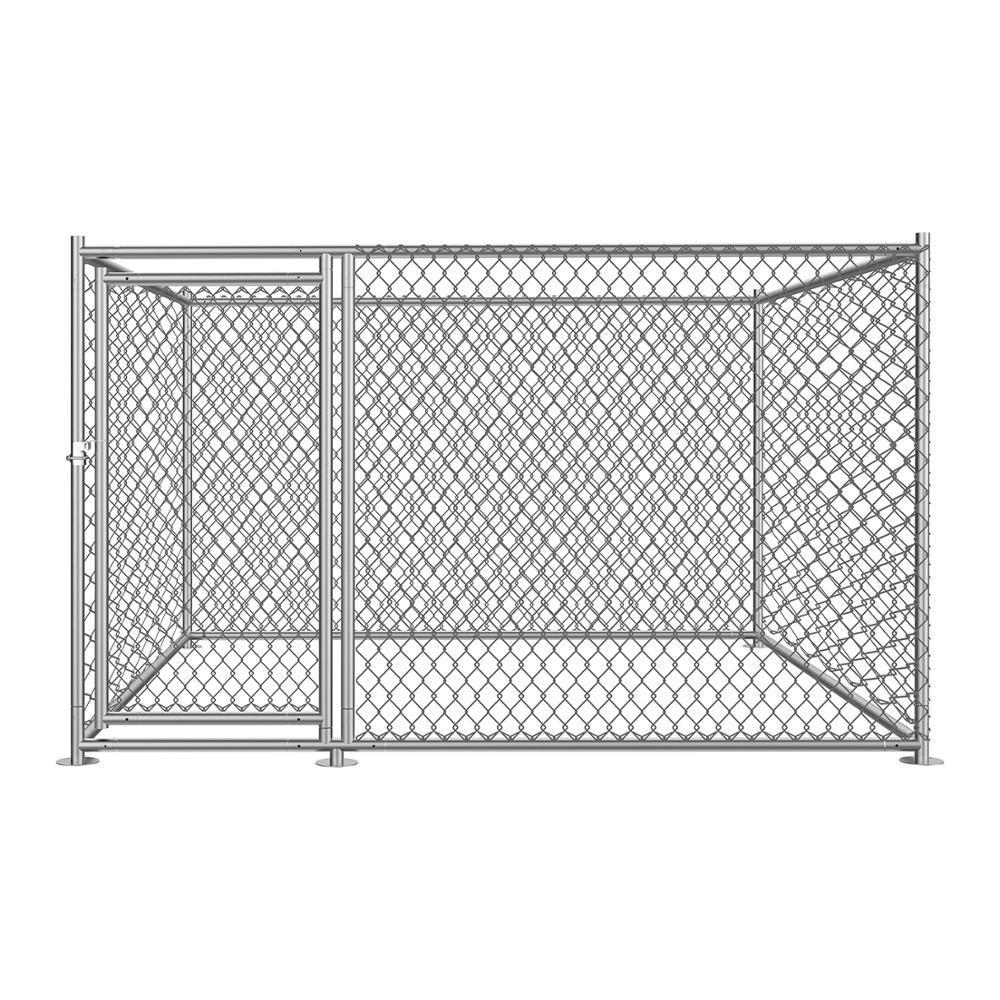 From BSCI Audited Factory Hot Sale Outdoor Dog Cage Chain Link Dog Kennel Dog Run