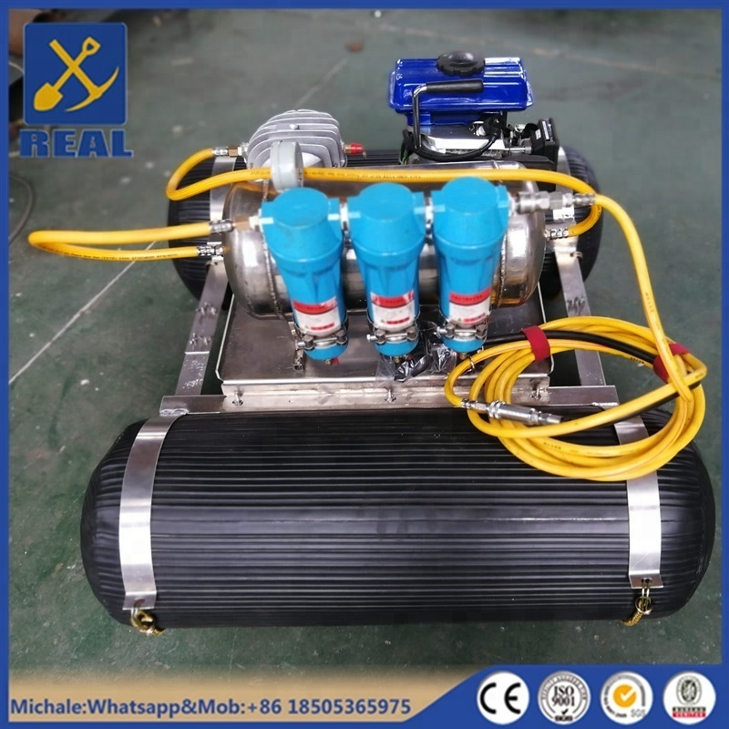 air compressor set for diver