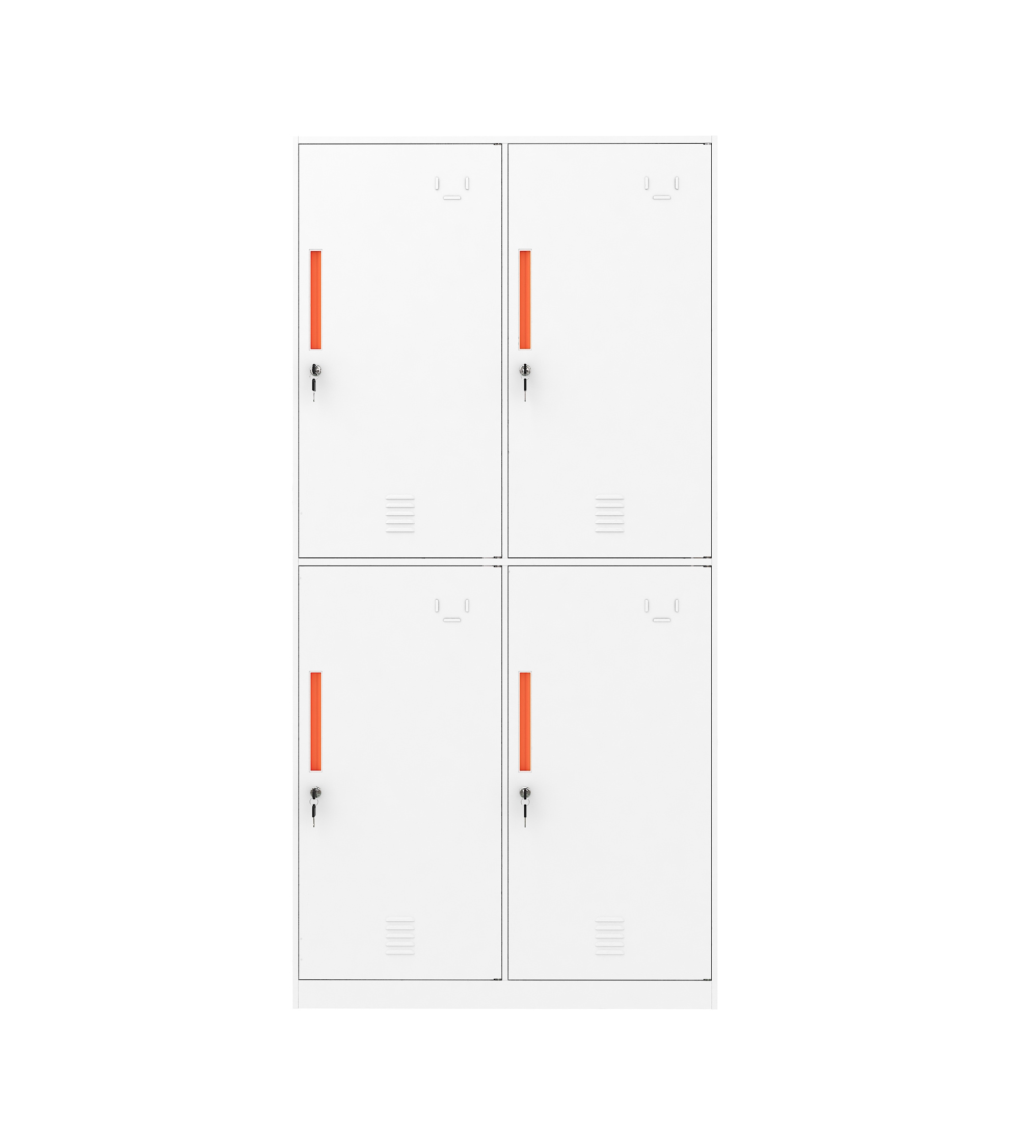 Hot Sale Metal Material Modern 4 Door Wardrobe Closet Designs Cheap Four Door Steel Locker