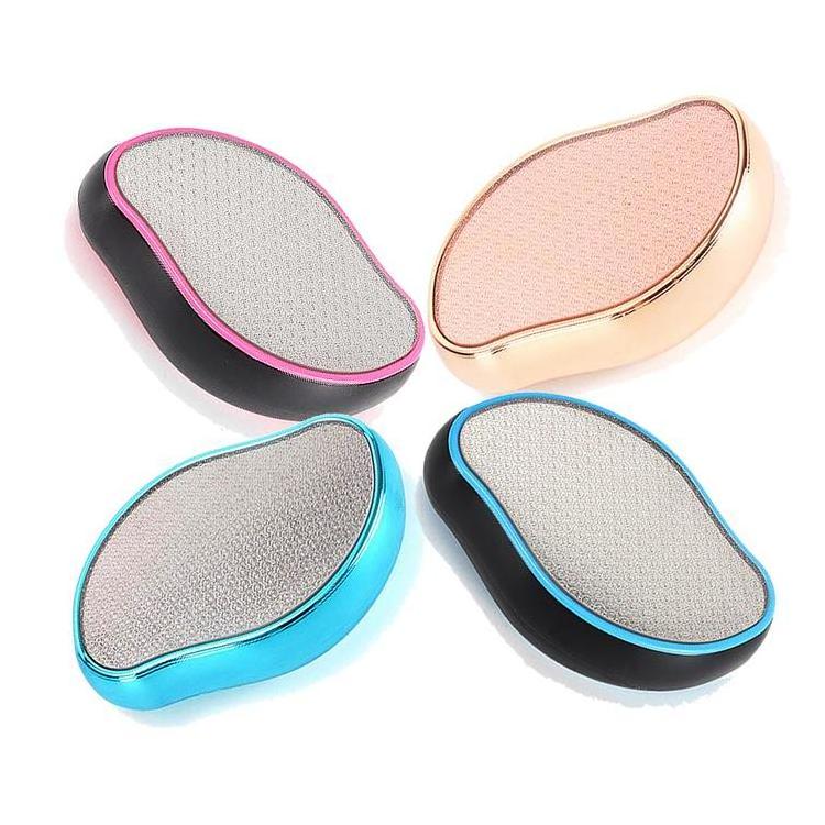 RLT new arrival portable plastic skin smoother ABS crystal nano glass callus remover foot file