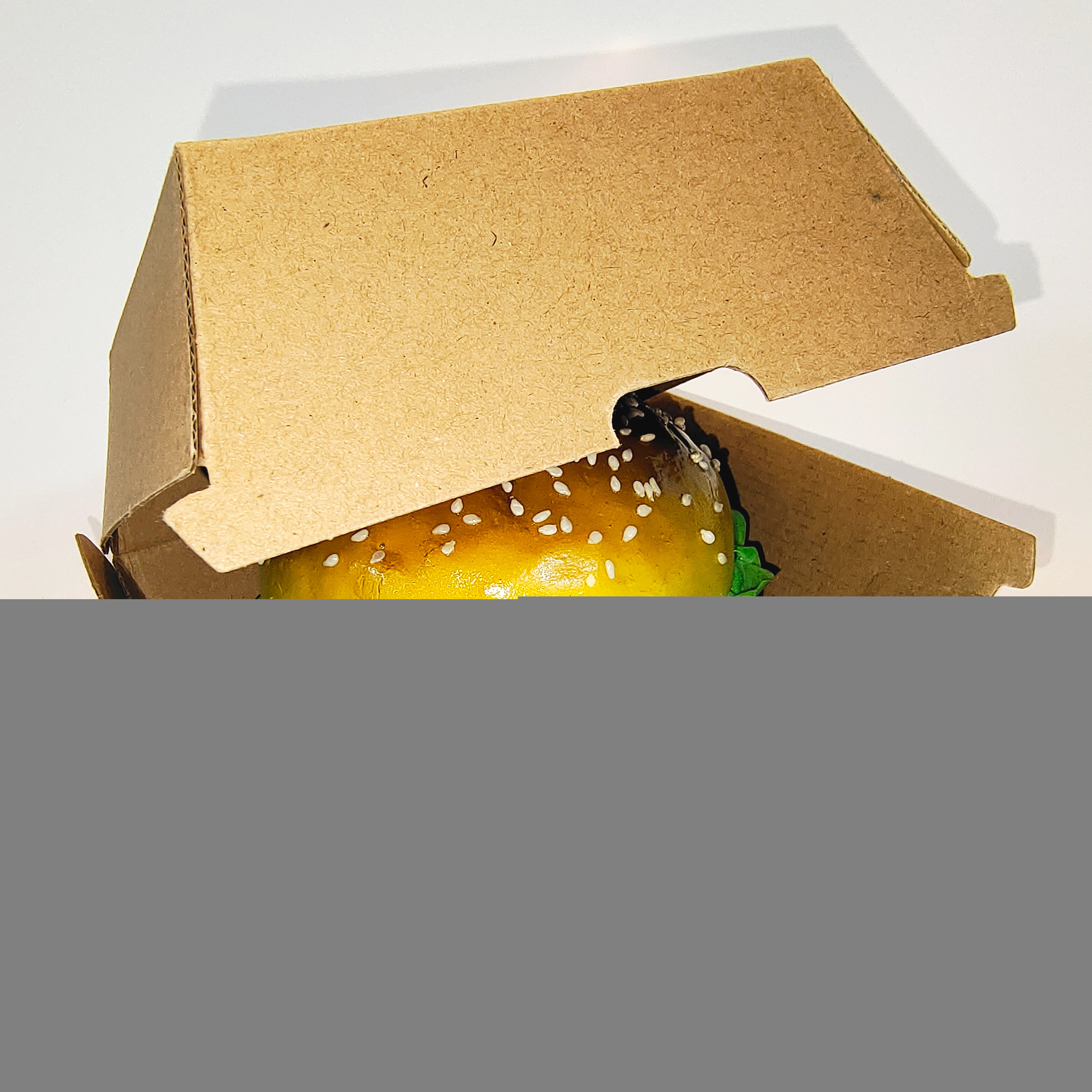 Wholesale Eco friendly food package box food container Burger Paper Box